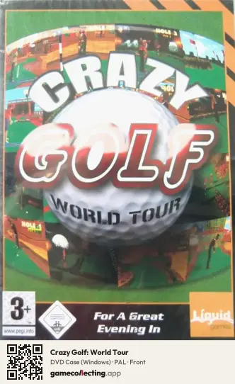 Crazy Golf: World Tour Computer, PAL box front