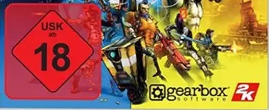 Borderlands Legendary Collection, the USK square on its front