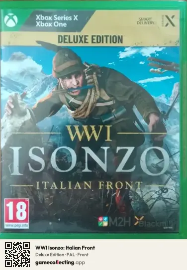 WWI Isonzo: Italian Front Xbox Series X, PAL box front