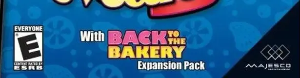 Cake Mania, the ESRB box on its front
