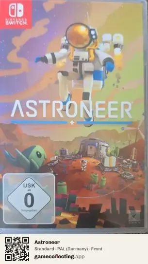 Astroneer Nintendo Switch, Germany box front