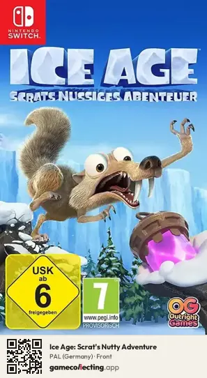 Ice Age: Scrat's Nutty Adventure Nintendo Switch, Germany box front