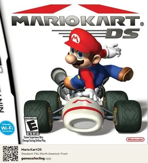 Mario Kart DS Nintendo DS, North America box front