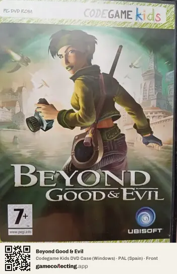Beyond Good & Evil Computer, Spain box front