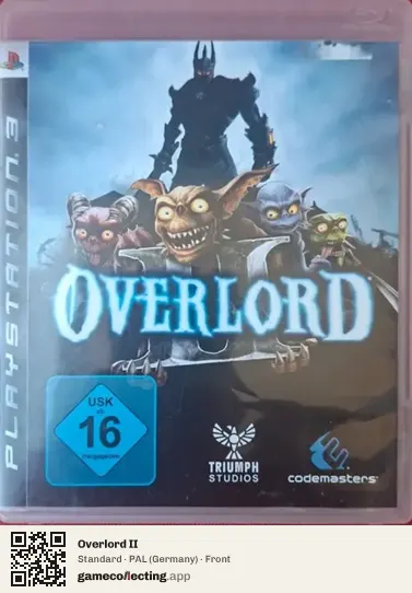 Overlord II PlayStation 3, Germany box front