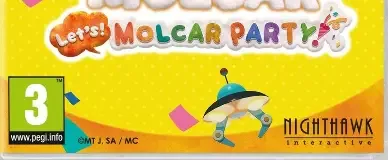 Pui Pui Molcar Let's! Molcar Party!, the PEGI square on its front