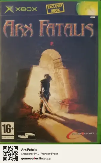 Arx Fatalis Xbox, France box front