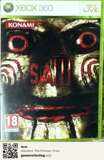 Saw Xbox 360, France box front