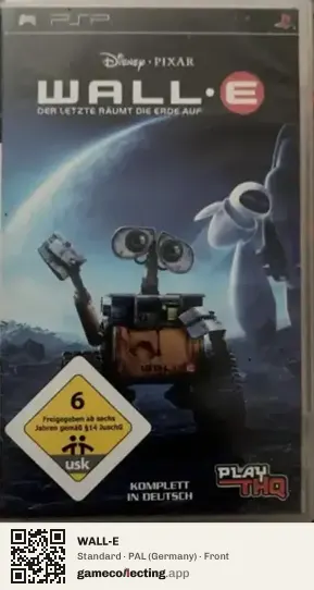WALL-E PlayStation Portable, Germany box front