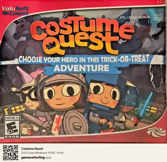 Costume Quest Computer, NTSC box front