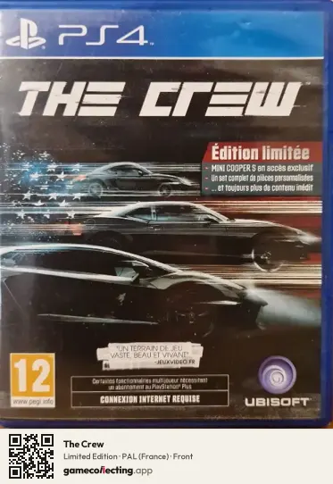 The Crew PlayStation 4, France box front