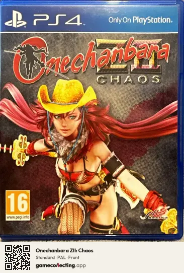 Onechanbara ZII: Chaos PlayStation 4, PAL box front