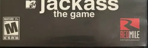 Jackass: The Game, the ESRB box on its front