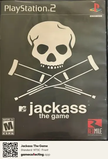 Jackass: The Game PlayStation 2, NTSC box front