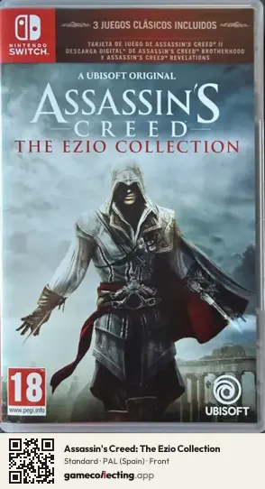 Assassin's Creed: The Ezio Collection Nintendo Switch, Spain box front