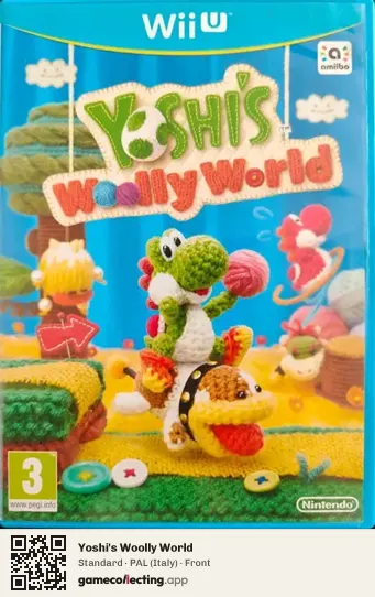 Yoshi's Woolly World Nintendo Wii U, Italy box front