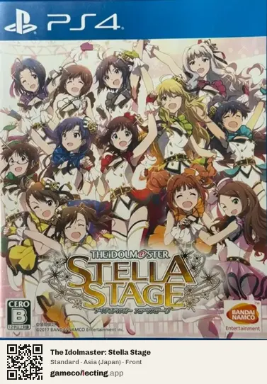 The Idolmaster: Stella Stage PlayStation 4, Asia box front
