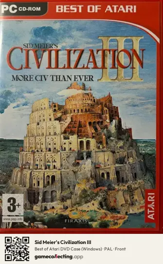 Sid Meier's Civilization III Computer, PAL box front