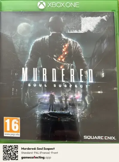 Murdered: Soul Suspect Xbox One, France box front