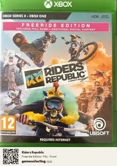 Riders Republic Xbox Series X, PAL box front