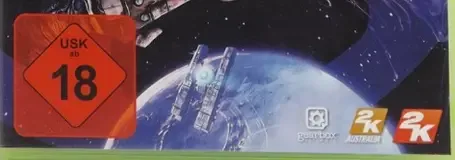 Borderlands: The Pre-Sequel!, the USK square on its front