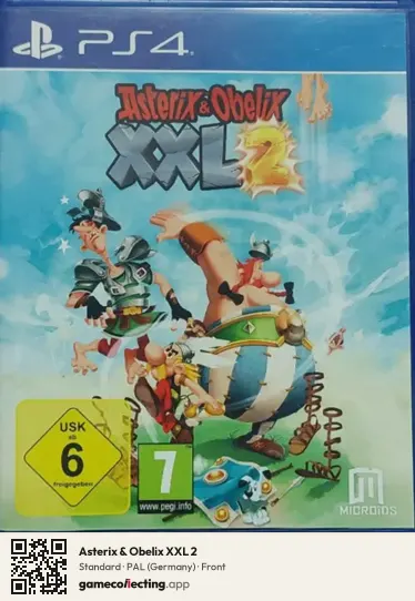 Asterix & Obelix XXL 2 PlayStation 4, Germany box front