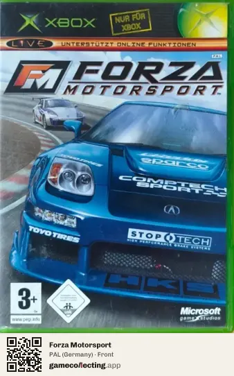 Forza Motorsport Xbox, Germany box front