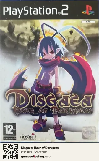 Disgaea: Hour of Darkness PlayStation 2, PAL box front