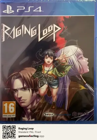 Raging Loop PlayStation 4, PAL box front