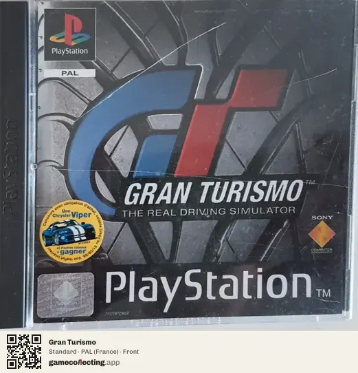 Gran Turismo PlayStation, France box front