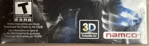 Tekken Tag Tournament 2, the ESRB box on its front