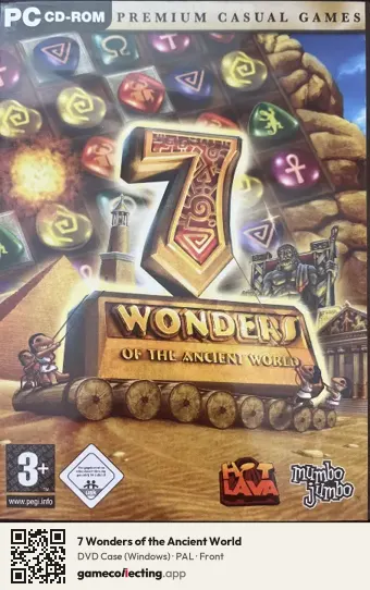 7 Wonders of the Ancient World Computer, PAL box front