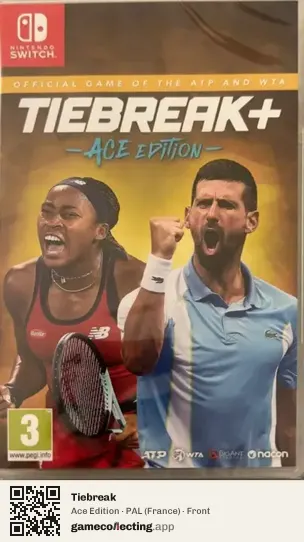Tiebreak Nintendo Switch, France box front