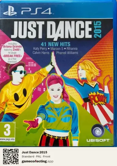 Just Dance 2015 PlayStation 4, PAL box front