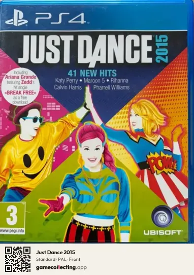 Just Dance 2015 PlayStation 4, PAL box front