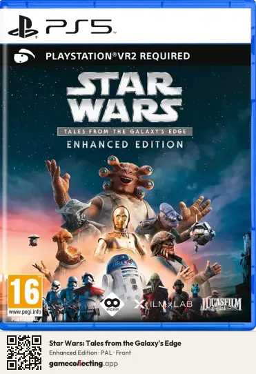 Star Wars: Tales from the Galaxy's Edge PlayStation 5, PAL box front