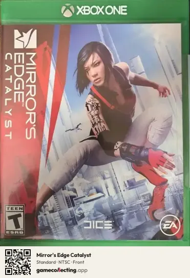 Mirror's Edge Catalyst Xbox One, NTSC box front