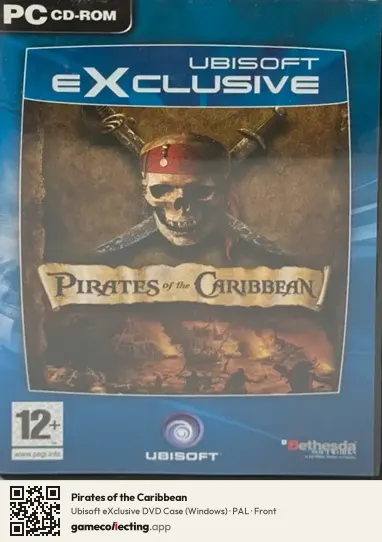 Pirates of the Caribbean Computer, PAL box front