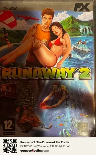 Runaway 2: The Dream of the Turtle Computer, Italy box front