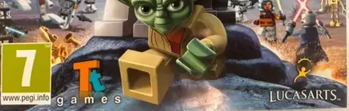 LEGO Star Wars III: The Clone Wars, the PEGI square on its front