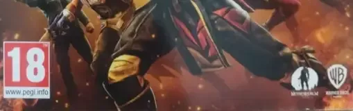 Mortal Kombat 11, the PEGI square on its front