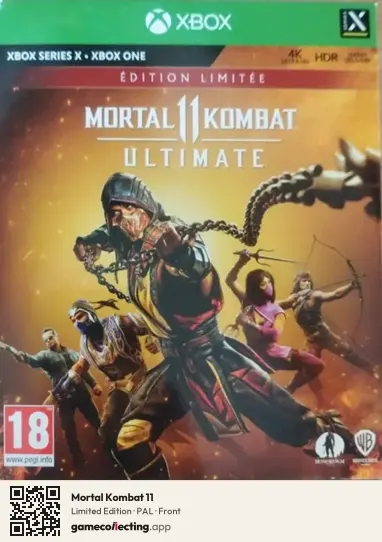 Mortal Kombat 11 Xbox One, PAL box front