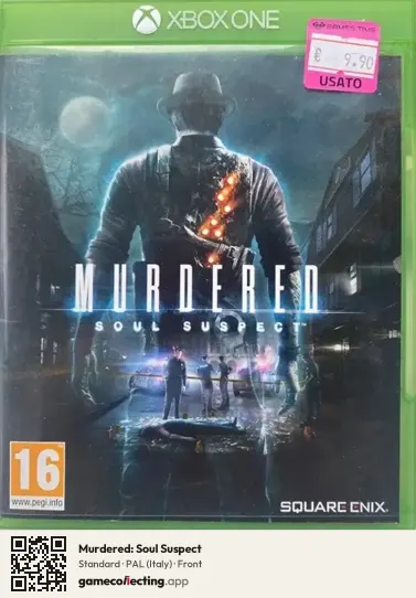 Murdered: Soul Suspect Xbox One, Italy box front