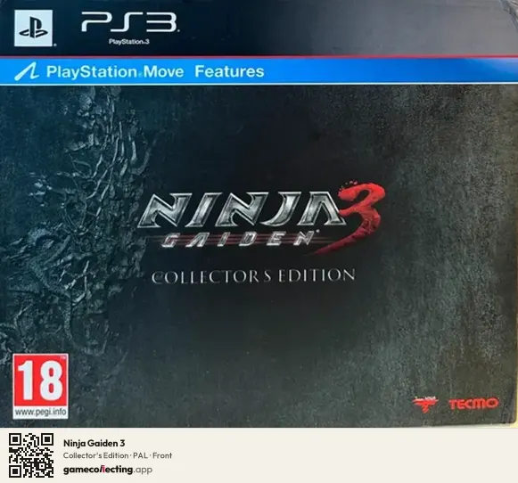 Ninja Gaiden 3 PlayStation 3, PAL box front