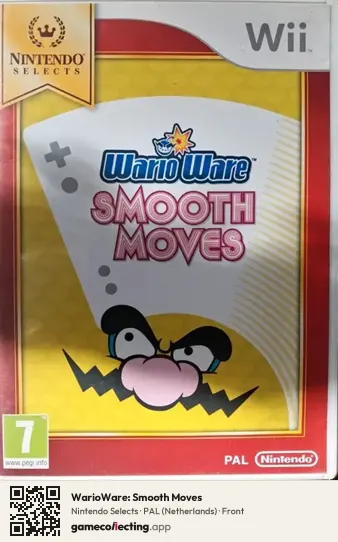 WarioWare: Smooth Moves Nintendo Wii, Netherlands box front