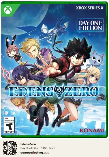 Edens Zero Xbox Series X, NTSC box front