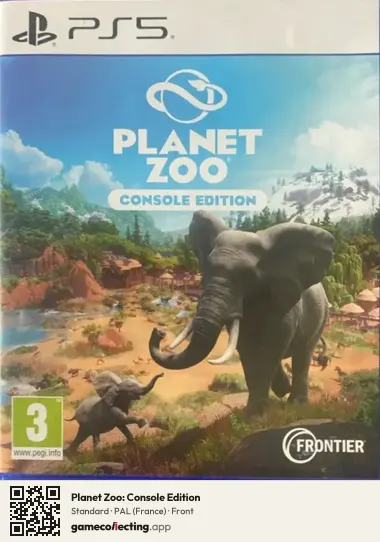 Planet Zoo: Console Edition PlayStation 5, France box front