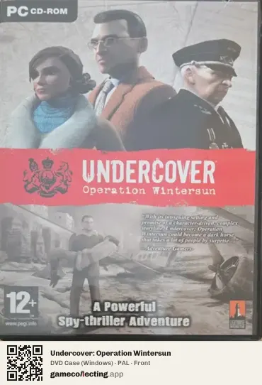 Undercover: Operation Wintersun Computer, PAL box front