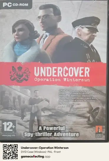 Undercover: Operation Wintersun Computer, PAL box front