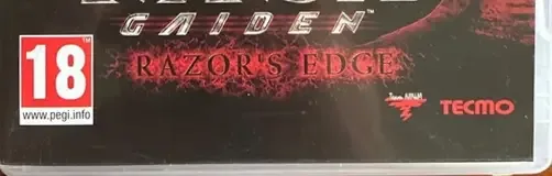 Ninja Gaiden 3: Razor's Edge, the PEGI square on its front